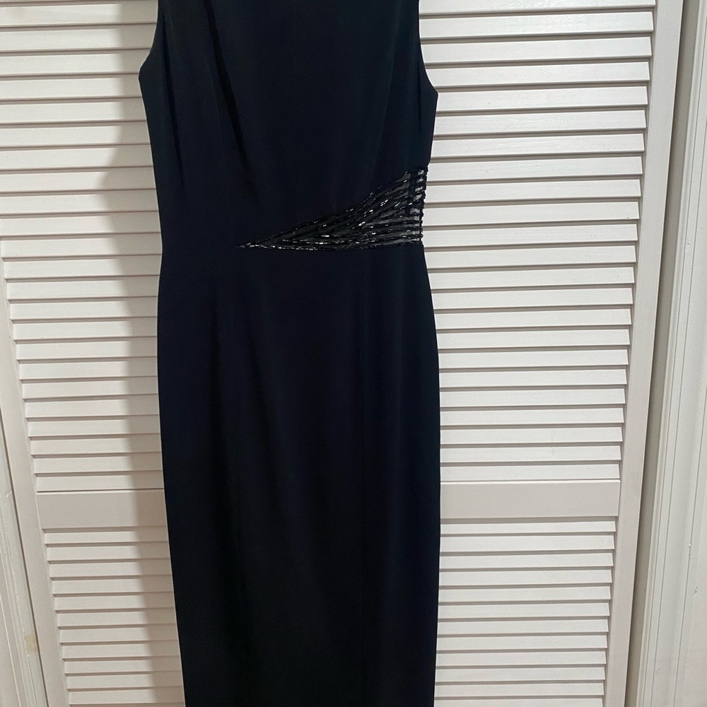 Black cocktail dress